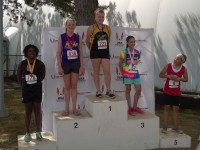 Meredith Partridge (#221) 1st place discus